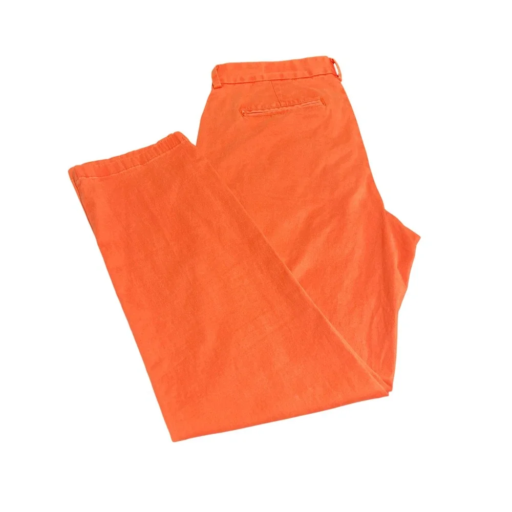 Vineyard‎ Vines Breaker Pants Mens 35x30 Coral Pink Cotton Stretch Chinos